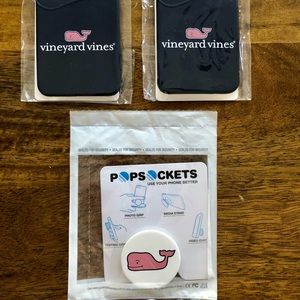 VineyardVines PopSocket & 2 SmartWallet Sleeves